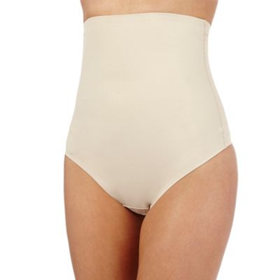 Nude firm control high waisted shaping thong